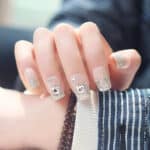 Strass για νύχια σε βαζάκι  Χρυσό - Image 2