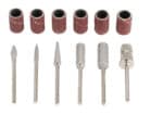 12τμχ Nail Drill bits Kit Eξαρτήματα τροχού 2,35mm διαμαντόφρεζες - Image 2