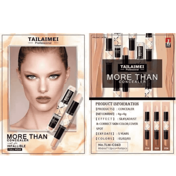 03 - TLM Concealer και Bronzer Double Στικ - Image 2