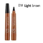 Μολύβι-Φρυδιών Tattoo αδιάβροχο με μεγάλη διάρκεια-01 Light Brown