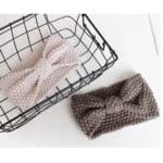 Σετ Μαμά- Κόρη Πλεκτή Μαλακή  κορδέλα μαλλιών - Black 0-10 χρονών - Image 6