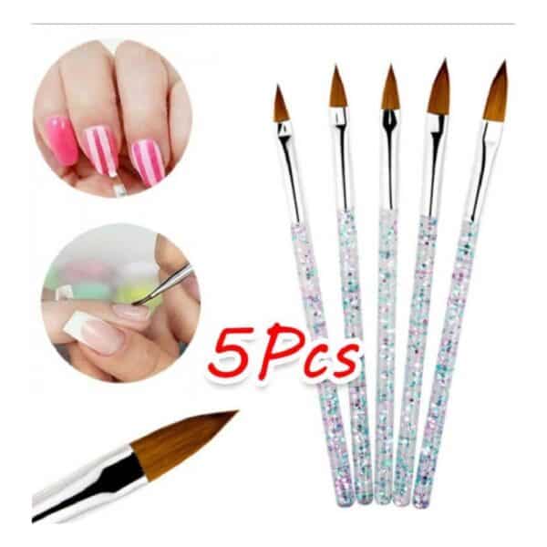 Σετ πινέλα nail art και ακρυλικού- σχεδίου σε 5 διαστάσεις - Image 2