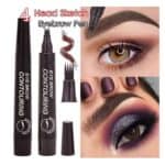 Μολύβι-Φρυδιών Tattoo αδιάβροχο με μεγάλη διάρκεια-03 Red Brown - Image 4