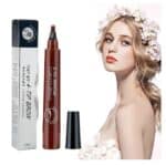 Μολύβι-Φρυδιών Tattoo αδιάβροχο με μεγάλη διάρκεια-03 Red Brown - Image 2