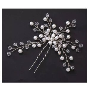 Bridal-pin-pearl-strass-flower