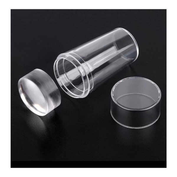 Jelly Stamper Σιλικόνης με scrapper για nail art - Image 5