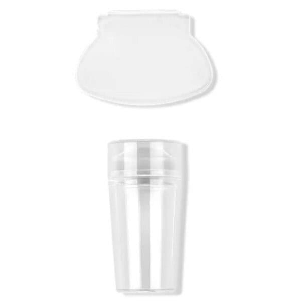 Jelly Stamper Σιλικόνης με scrapper για nail art - Image 4