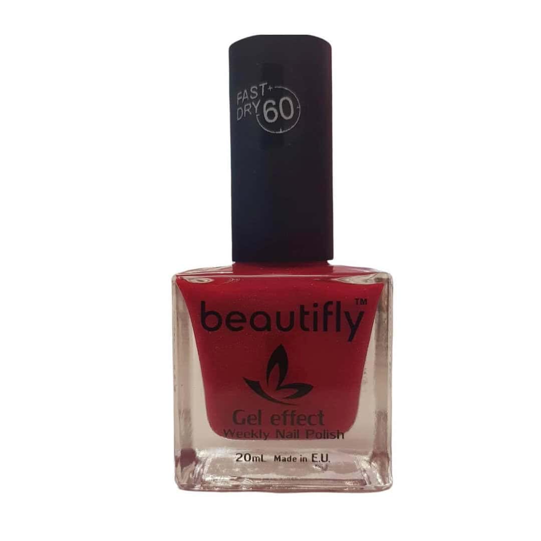 beautifly-polish-nailsp Βερνίκι νυχιών Beautifly Weekly Polish Gel Effect 20ml- Fuzzy Fuchsia 357 - Image 1