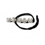 Γυναικεία πιάστρα με pearl λουλουδάκια για εύκολο κότσο