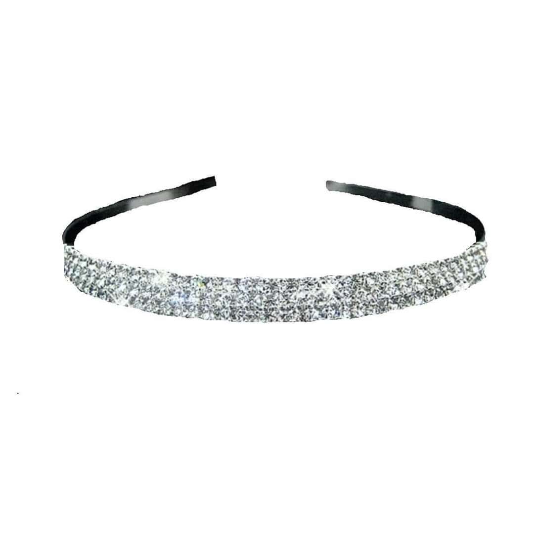 crystal-headband-bridal-wedding Νυφική Τιάρα - Στέκα μεταλλική με κρύσταλλα - Image 1