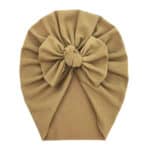 Παιδικό- Βρεφικό Μαλακό τουρμπάνι one colour Sand- Beige 0-4 χρονών