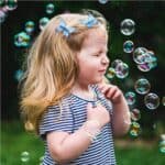 Παιδικό  Clip -Κοκαλάκι μαλλιών Πεταλούδα Purple-Blue - Image 3