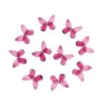 Παιδικό  Clip -Κοκαλάκι μαλλιών Πεταλούδα Μωβ-Ροζ - Image 2