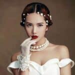 Νυφικό Σετ 18 τμχ Φουρκέτα ιβουάρ Πέρλα διάφορα μεγέθη - Image 4