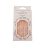 Press-on Nails Ψεύτικα νύχια σετ nail art 24 Τμχ με αυτοκόλλητα + 1 extra κόλλα-Ombre gold strass