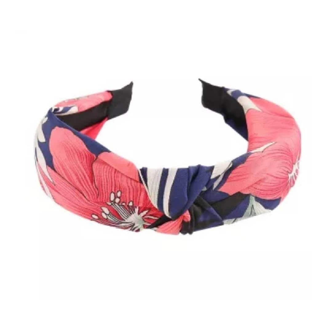 woman-headband-flowers Γυναικεία-Παιδική Στέκα μαλλιών Flower Blue - Image 1