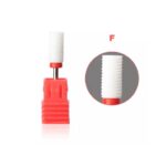 21 Φρεζάκι βαρελάκι ιδανικό για αφαίρεση τζελ,ακρυλικού και ημιμόνιμου  βερνικιού -Εξάρτημα τροχού bit manicure 2,34mm κεραμικό