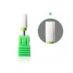 20 Φρεζάκι βαρελάκι ιδανικό για αφαίρεση τζελ,ακρυλικού και ημιμόνιμου  βερνικιού -Εξάρτημα τροχού bit manicure 2,34mm κεραμικό