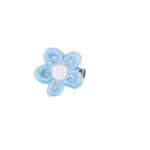 Παιδικό  Clip -Κοκαλάκι μαλλιών little flower - Blue