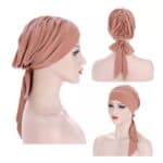 Γυναικείο Υφασμάτινο  Μαλακό Τουρμπάνι  μαλλιών sky blue  long( Μπλε) - Image 2