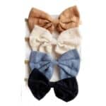 Σετ 4τμχ Παιδική- Βρεφική Μαλακή κορδέλα Fashion 0-8 χρονών