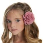 Νυφικό Κλιπ σε σχήμα τριαντάφυλλο Red 8,50cm - Image 2