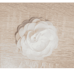 Νυφικό Κλιπ σε σχήμα τριαντάφυλλο  Ιβουάρ 8,50cm - Image 2