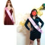 Κορδέλα ''καλλιστείων'' Πάρτυ Γενεθλίων   με logo Birthday Girl - Pink - Image 2