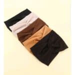 Γυναικεία  Μαλακή κορδέλα τύπου μπαντάνα Dark Brown - Image 4