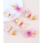 Παιδικό  Clip -Κοκαλάκι μαλλιών Butterfly 3d- Purple - Image 2