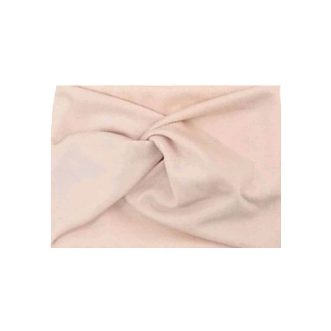 ecru-woman-heabband-soft Γυναικεία Μαλακή κορδέλα τύπου μπαντάνα Beige-Ecru - Image 1