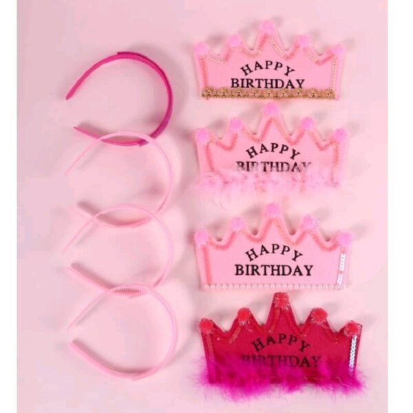 Στέκα Πάρτυ   Γενεθλίων  Happy birthday σε 3 σχέδια - Pink - Image 5