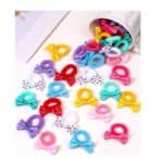 Παιδικό-λάστιχο πουά φιογκάκι τυχαία επιλογή χρώματος - Image 2