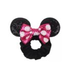 Scrunchies-Κοκαλάκι λάστιχο μαλλιών Disney Minnie φιόγκος πούλια Pink