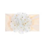 Παιδική- Βρεφική Μαλακή κορδέλα μαλλιών με μεγάλο λουλούδι 0-8 χρονών Ivouar