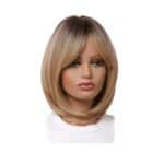Γυναικεία περούκα σε ξανθό χρώμα συνθετική υψηλής ποιότητας 14 inches