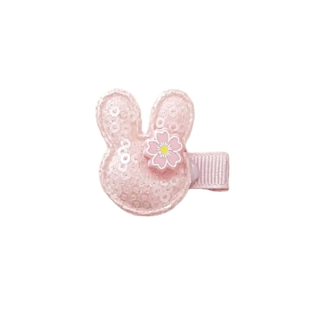 PINK-MICKEY-MOUSE-CLIP-HAIR Παιδικό Clip -Κοκαλάκι μαλλιών Mickey Mouse με προστασία Pink - Image 1