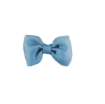 Παιδικό  Clip -Κοκαλάκι μαλλιών φιόγκος Bow με προστασία Blue 6cm