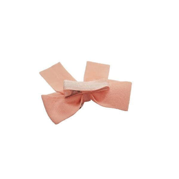 Παιδικό  Clip -Κοκαλάκι μαλλιών  με προστασία Orange little flower 5cm - Image 2