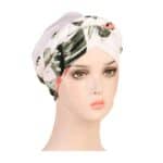 Γυναικείο Υφασμάτινο  Μαλακό Τουρμπάνι  μαλλιών White Braid