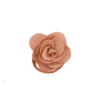 Παιδικό Λάστιχο - Κοκαλάκι μαλλιών Rose 5cm Light Brown