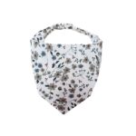 Γυναικεία  Μαλακή κορδέλα τύπου μπαντάνα Flowers White