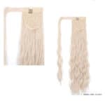 Ποστίς Αλογοουρά curly Ponytail συνθετική τρίχα υψηλής ποιότητας - Ξανθό χρώμα 24 inches - Image 3