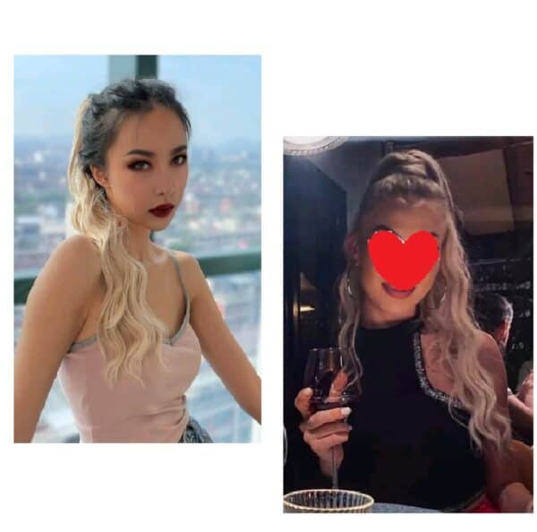 Ποστίς Αλογοουρά curly Ponytail συνθετική τρίχα υψηλής ποιότητας - Ξανθό χρώμα 24 inches - Image 2