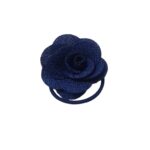 Παιδικό Λάστιχο - Κοκαλάκι μαλλιών Rose 5cm Navy Blue
