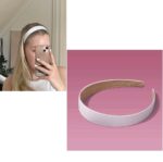 Γυναικεία-παιδική  Στέκα μαλλιών Simple White - Image 2