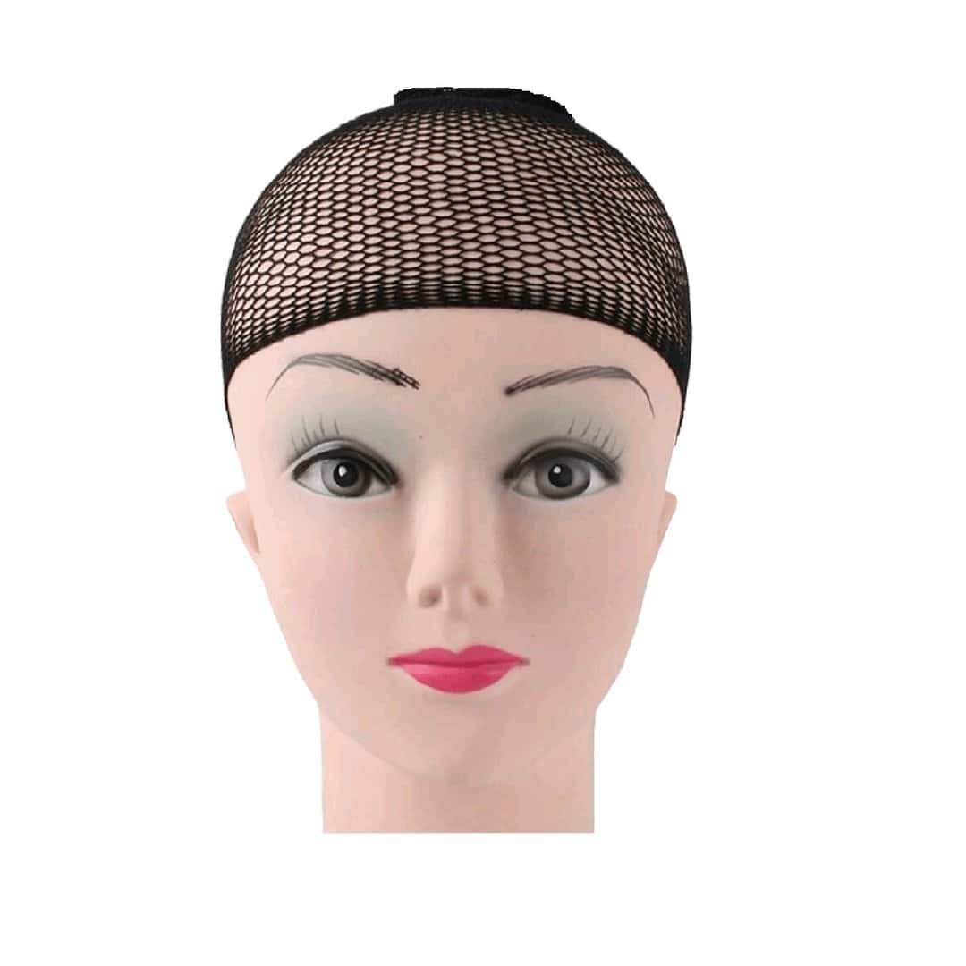 wig-cap-net-black-hair Διχτάκι σκουφάκι τοποθέτησης για περούκα - Μαύρο χρώμα - Image 1