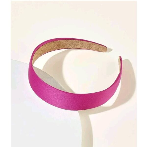 Γυναικεία-παιδική  Στέκα μαλλιών Simple Fuchsia - Image 2