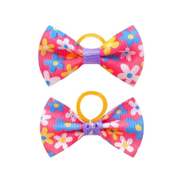 Παιδικό-λαστιχάκι φιογκάκι για λίγα μαλλάκια τυχαία επιλογή χρώματος - Image 4