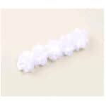 Παιδική- Βρεφική Λευκή κορδέλα με λουλούδια για βάφτιση και παρανυφάκια 0-5 χρονών - Image 3